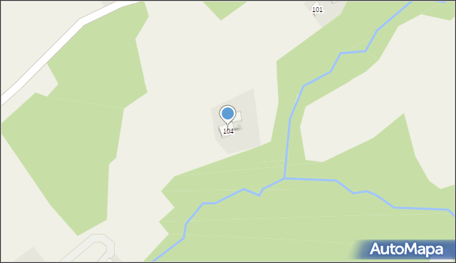 Baryczka, Baryczka, 104, mapa Baryczka