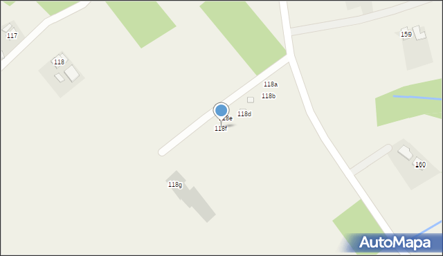 Baryczka, Baryczka, 118f, mapa Baryczka