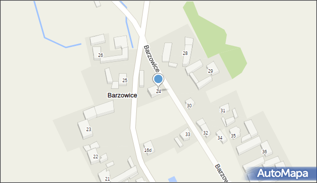 Barzowice, Barzowice, 24, mapa Barzowice