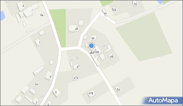 Barzowice, Barzowice, 48A, mapa Barzowice