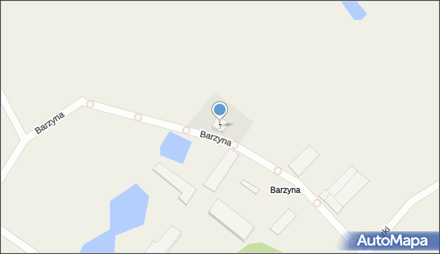 Barzyna, Barzyna, 7, mapa Barzyna