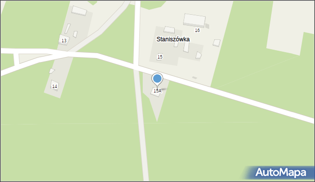 Basinów, Basinów, 15A, mapa Basinów