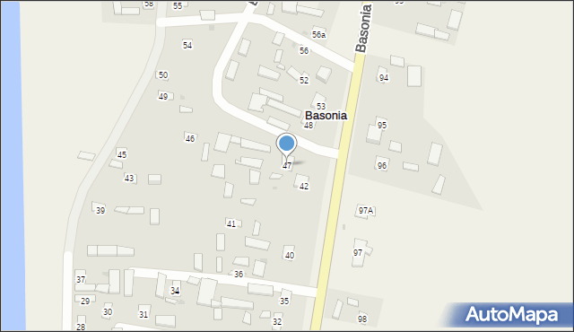 Basonia, Basonia, 47, mapa Basonia