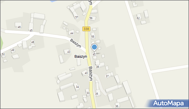 Baszyn, Baszyn, 41, mapa Baszyn