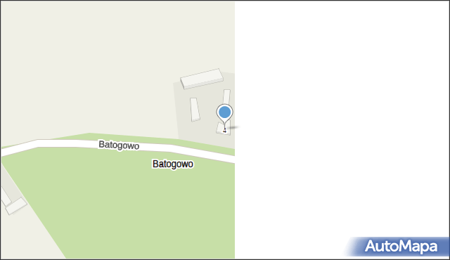 Batogowo, Batogowo, 4, mapa Batogowo