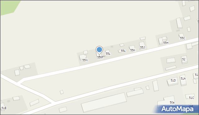 Batorz, Batorz Pierwszy, 55M, mapa Batorz