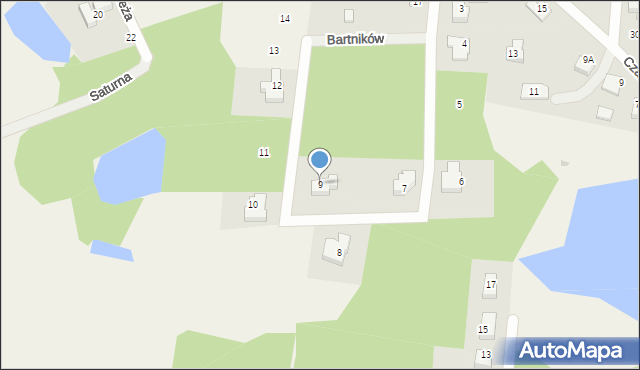 Bojano, Bartników, 9, mapa Bojano