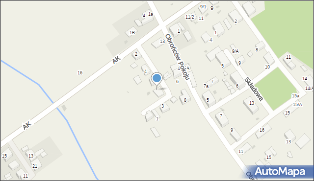 Boruszowice, Batalionów Chłopskich, 8, mapa Boruszowice