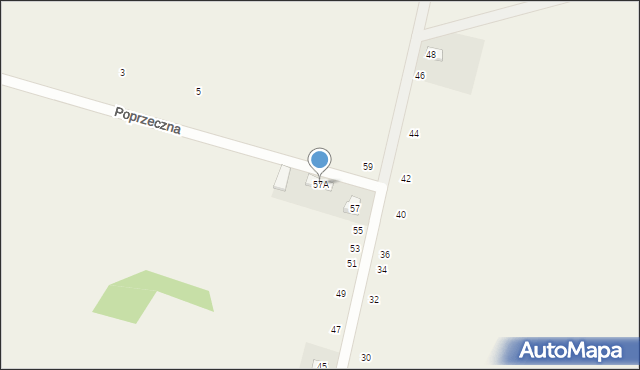 Drelów, Bankowa, 57A, mapa Drelów