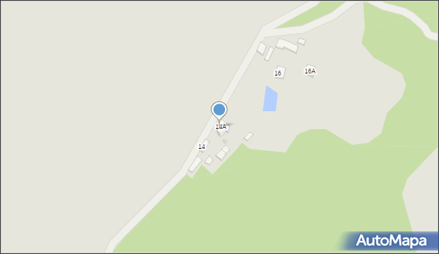 Dynów, Bartkówka, 14A, mapa Dynów