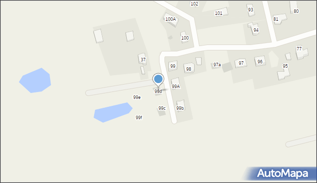 Dywity, Barczewskiego Walentego, ks., 99d, mapa Dywity