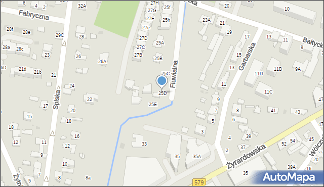 Grodzisk Mazowiecki, Bałtycka, 25D, mapa Grodzisk Mazowiecki