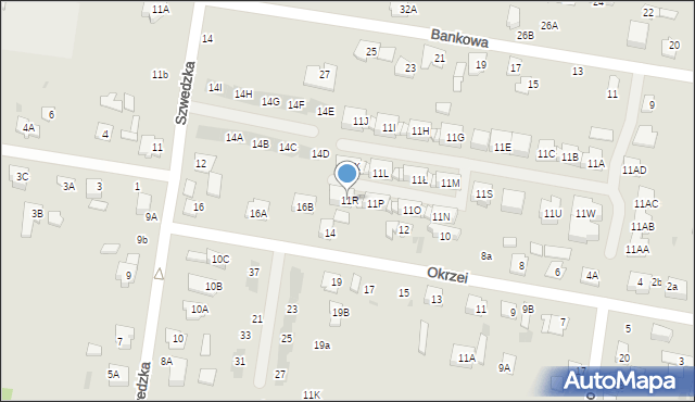 Grodzisk Mazowiecki, Bankowa, 11R, mapa Grodzisk Mazowiecki