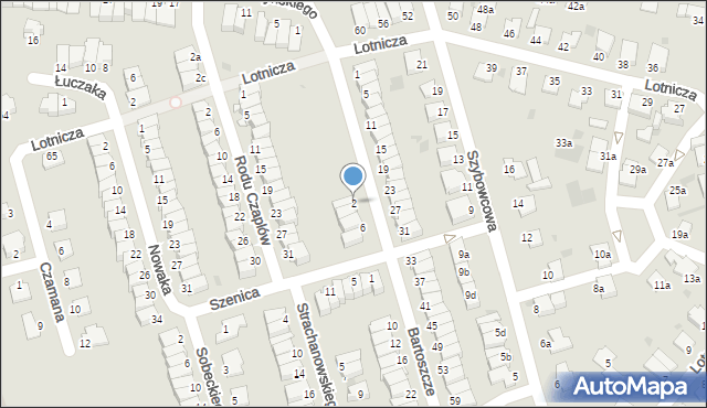 Inowrocław, Bartoszcze Piotra, 2, mapa Inowrocławia