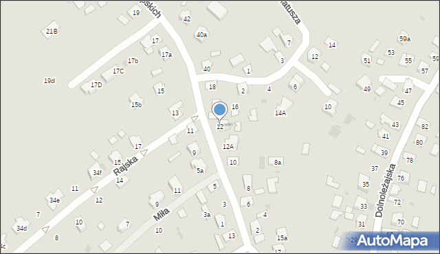 Jarosław, Batalionów Chłopskich, 12, mapa Jarosławia