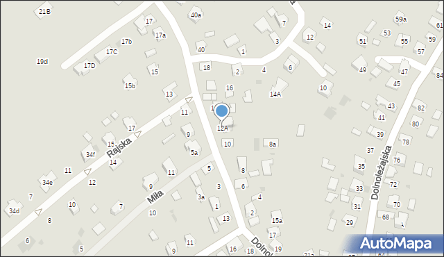 Jarosław, Batalionów Chłopskich, 12A, mapa Jarosławia