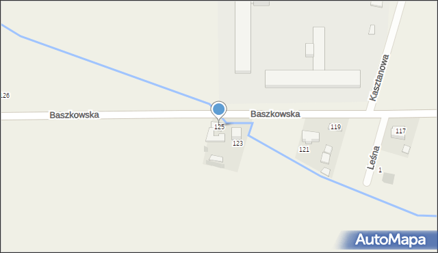 Konarzew, Baszkowska, 125, mapa Konarzew