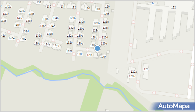 Kraków, Balicka, 126g, mapa Krakowa