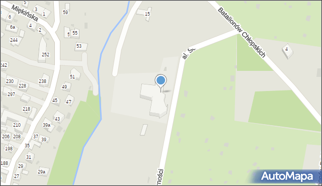 Krzeszowice, Batalionów Chłopskich, 9f, mapa Krzeszowice