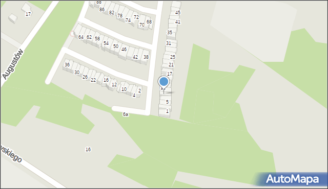 Łódź, Bacewicz Grażyny, 7, mapa Łodzi