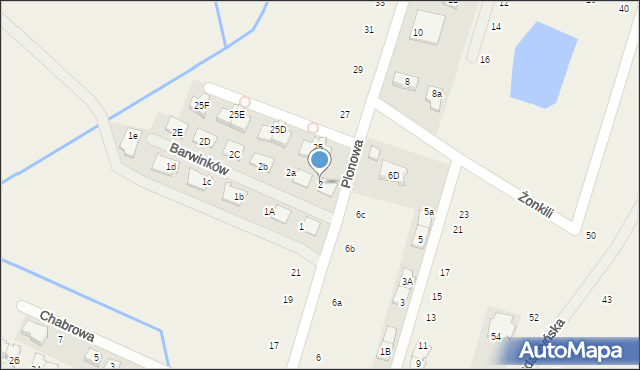 Nowa Wola, Barwinków, 2, mapa Nowa Wola