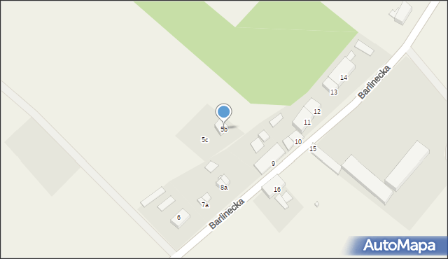 Nowogródek Pomorski, Barlinecka, 5b, mapa Nowogródek Pomorski