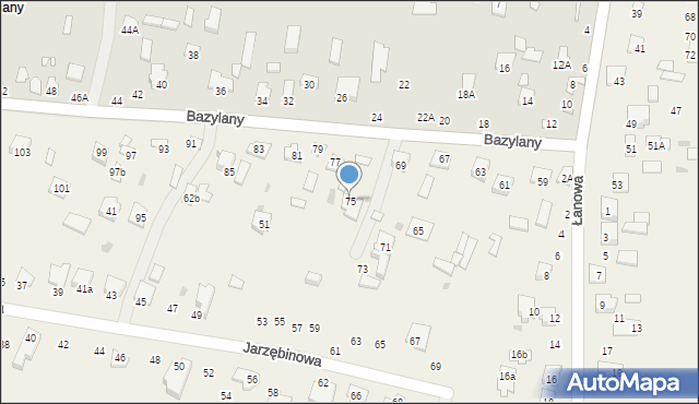 Pokrówka, Bazylany, 76, mapa Pokrówka