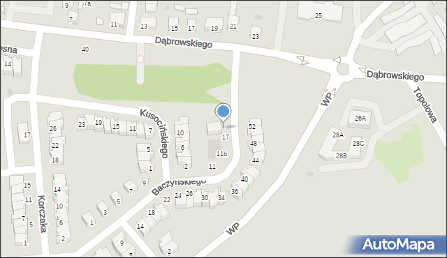 Polkowice, Baczyńskiego Krzysztofa Kamila, 19, mapa Polkowice