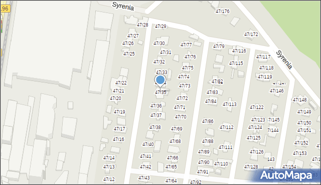 Poznań, Bałtycka, 47/35, mapa Poznania