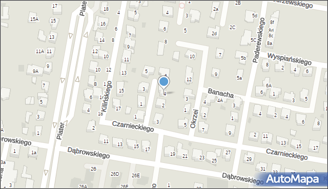 Pruszcz Gdański, Baczyńskiego Krzysztofa Kamila, 4, mapa Pruszcz Gdański