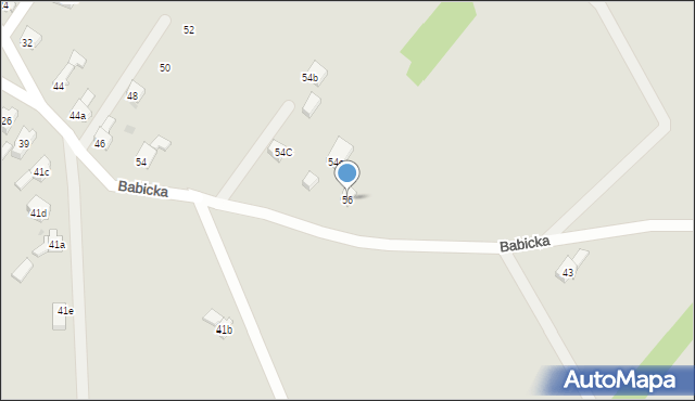 Racibórz, Babicka, 56, mapa Racibórz