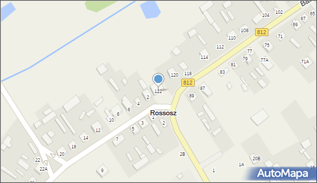 Rossosz, Batalionów Chłopskich, 122, mapa Rossosz