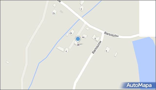 Rymanów, Bartoszów, 4B, mapa Rymanów