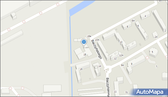 Sandomierz, Baczyńskiego Krzysztofa Kamila, 18b, mapa Sandomierza