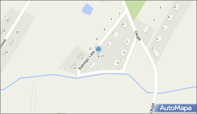 Stajenczynki, Babiego Lata, 5, mapa Stajenczynki