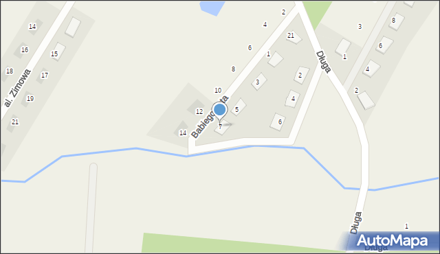 Stajenczynki, Babiego Lata, 7, mapa Stajenczynki