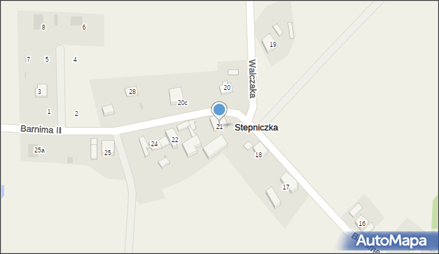 Stepniczka, Barnima II, 21, mapa Stepniczka