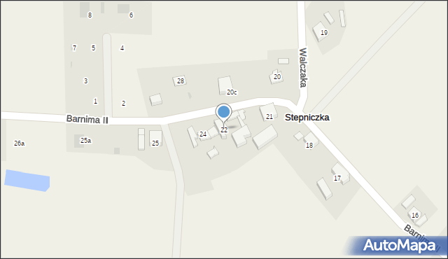 Stepniczka, Barnima II, 22, mapa Stepniczka