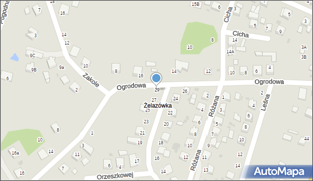 Szczucin, Batalionów Chłopskich, 29, mapa Szczucin