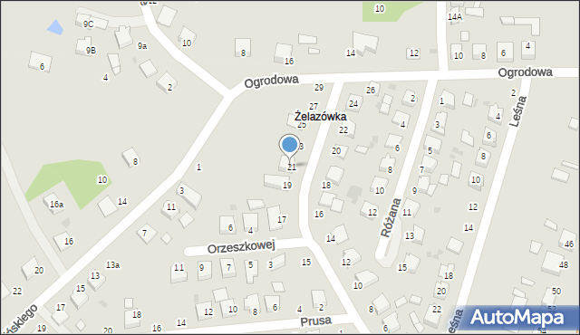 Szczucin, Batalionów Chłopskich, 3, mapa Szczucin