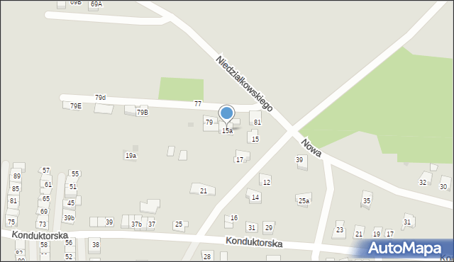 Tarnowskie Góry, Bałtycka, 15a, mapa Tarnowskie Góry