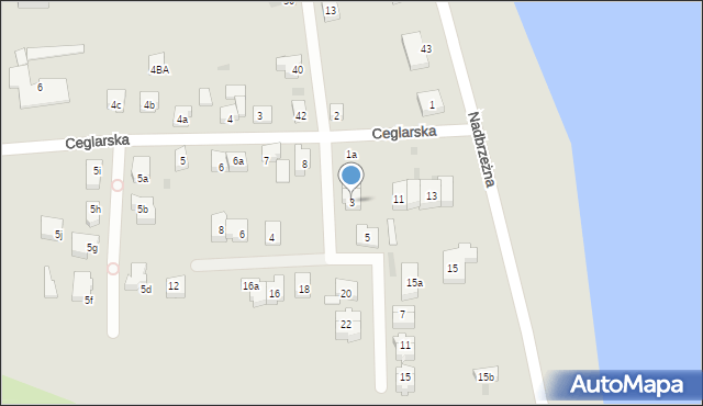 Tczew, Baczyńskiego Krzysztofa Kamila, 3, mapa Tczew