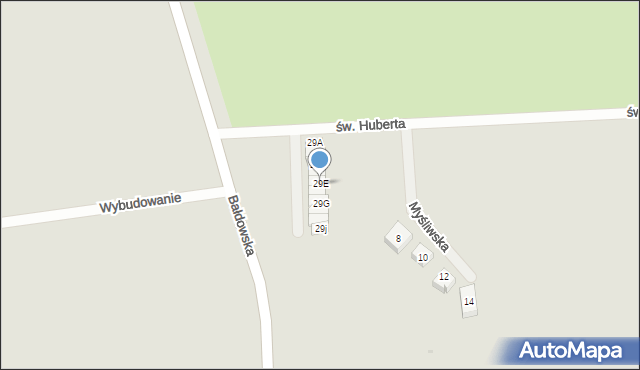 Tczew, Bałdowska, 29E, mapa Tczew