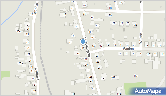 Wągrowiec, Bartodziejska, 35, mapa Wągrowiec