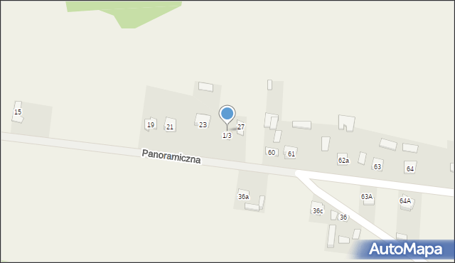 Bęczków, Bęczków, 1d, mapa Bęczków