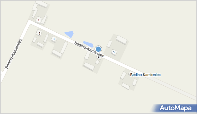 Bedlno, Bedlno-Kamieniec, 4, mapa Bedlno