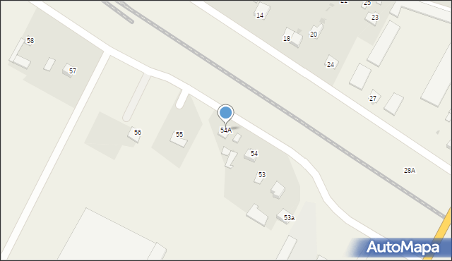 Bedlno Radzyńskie, Bedlno Radzyńskie, 54A, mapa Bedlno Radzyńskie
