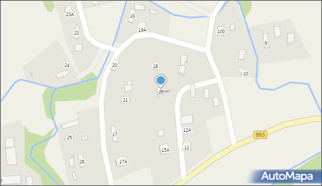 Bednarka, Bednarka, 15, mapa Bednarka