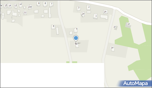 Będziemyśl, Będziemyśl, 5A, mapa Będziemyśl