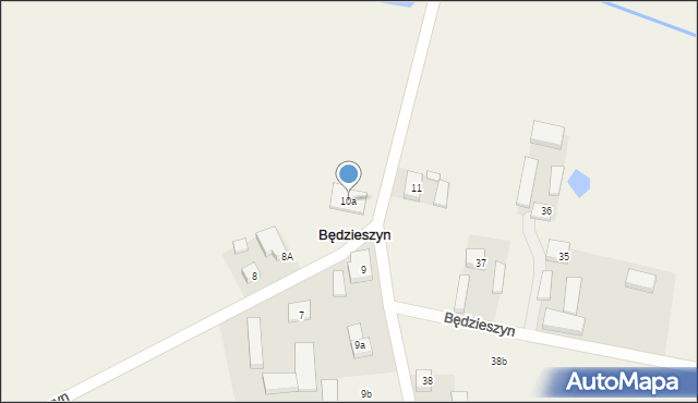 Będzieszyn, Będzieszyn, 10a, mapa Będzieszyn